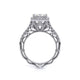 Verragio Halo Princess Engagement Ring