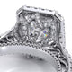 Verragio Halo Princess Engagement Ring