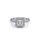 Verragio Halo Princess Engagement Ring