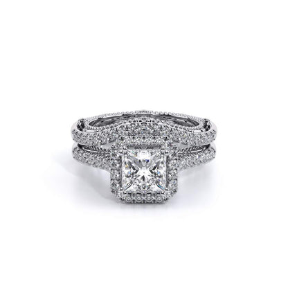 Verragio Halo Princess Engagement Ring