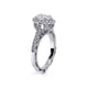 Verragio Halo Pear Engagement Ring