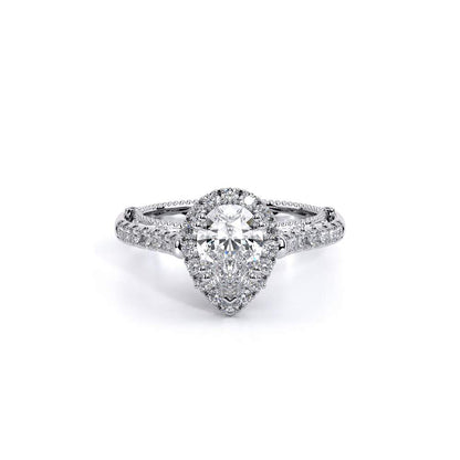 Verragio Halo Pear Engagement Ring