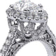 Verragio Halo Pear Engagement Ring