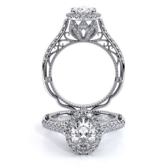 Verragio Halo Oval Engagement Ring