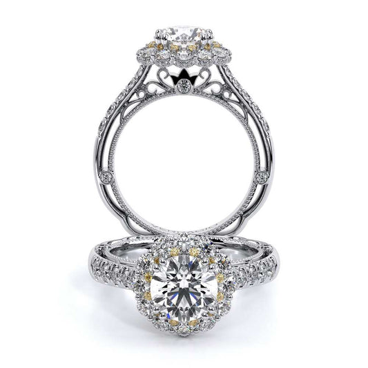 Verragio Halo Round Engagement Ring