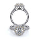 Verragio Halo Round Engagement Ring