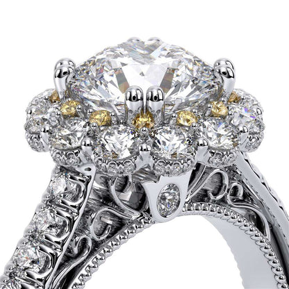 Verragio Halo Round Engagement Ring