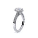 Verragio Halo Oval Engagement Ring