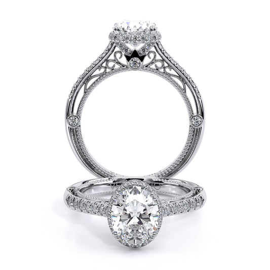 Verragio Halo Oval Engagement Ring