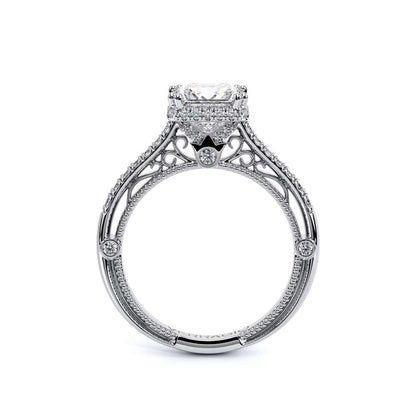 Verragio Halo Princess Engagement Ring