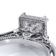 Verragio Halo Princess Engagement Ring