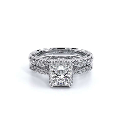 Verragio Halo Princess Engagement Ring