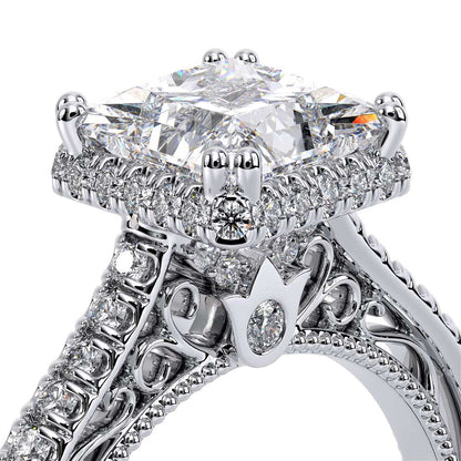 Verragio Halo Princess Engagement Ring