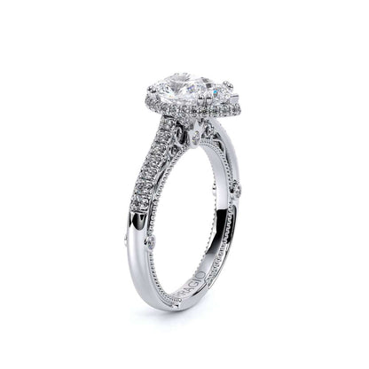 Verragio Halo Pear Engagement Ring