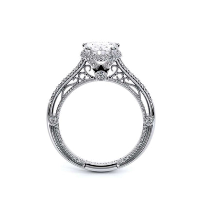 Verragio Halo Pear Engagement Ring