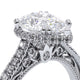 Verragio Halo Pear Engagement Ring