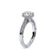 Verragio Halo Round Engagement Ring