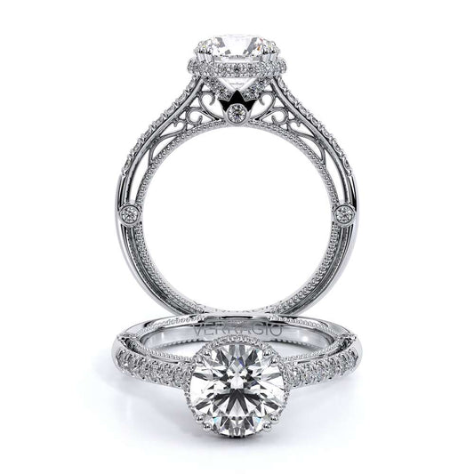 Verragio Halo Round Engagement Ring