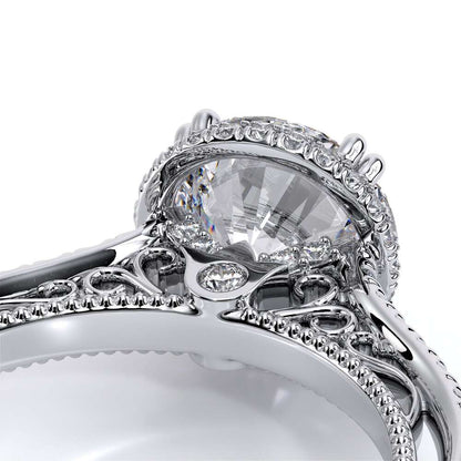 Verragio Halo Round Engagement Ring