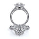 Verragio Halo Round Engagement Ring
