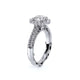 Verragio Halo Round Engagement Ring