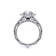 Verragio Halo Round Engagement Ring