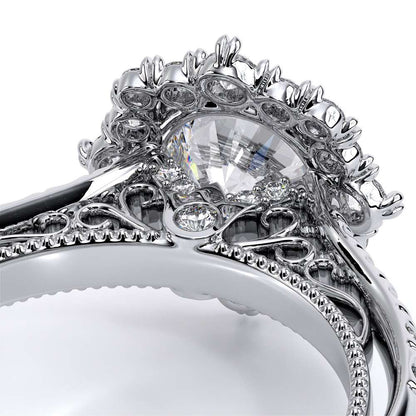 Verragio Halo Round Engagement Ring