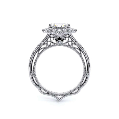 Verragio Halo Princess Engagement Ring