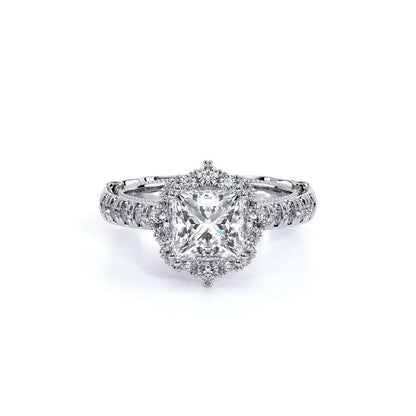 Verragio Halo Princess Engagement Ring