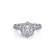 Verragio Halo Princess Engagement Ring