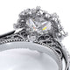 Verragio Halo Princess Engagement Ring