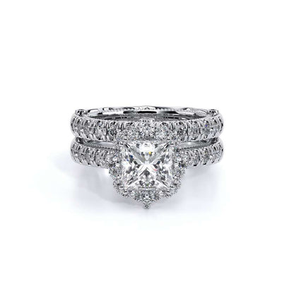 Verragio Halo Princess Engagement Ring