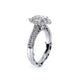 Verragio Halo Oval Engagement Ring