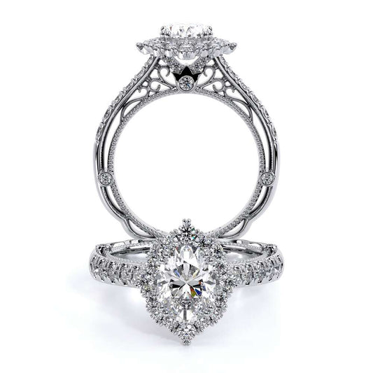 Verragio Halo Oval Engagement Ring
