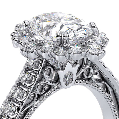 Verragio Halo Oval Engagement Ring