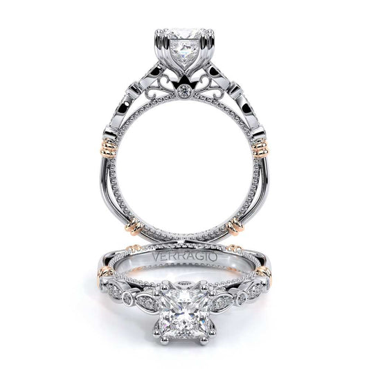 Verragio Vintage Princess Engagement Ring