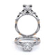 Verragio Vintage Princess Engagement Ring