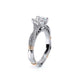 Verragio Pave Princess Engagement Ring