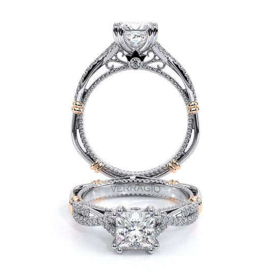 Verragio Pave Princess Engagement Ring