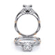 Verragio Pave Princess Engagement Ring