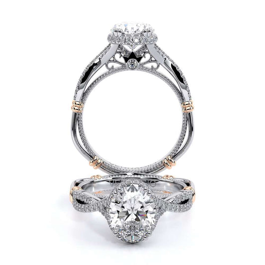 Verragio Halo Oval Engagement Ring