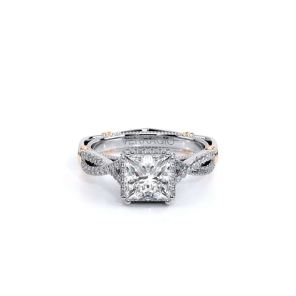 Verragio Halo Princess Engagement Ring
