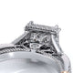 Verragio Halo Princess Engagement Ring