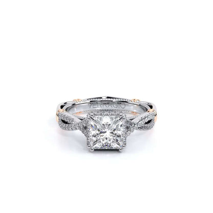 Verragio Halo Princess Engagement Ring