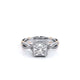 Verragio Halo Princess Engagement Ring