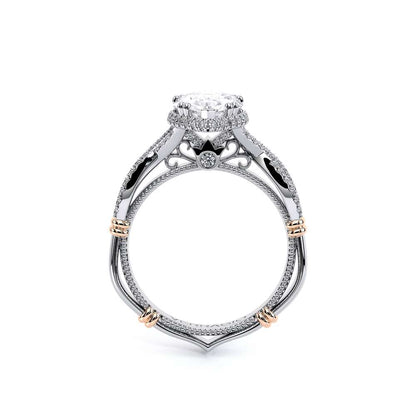 Verragio Halo Pear Engagement Ring