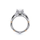 Verragio Halo Pear Engagement Ring