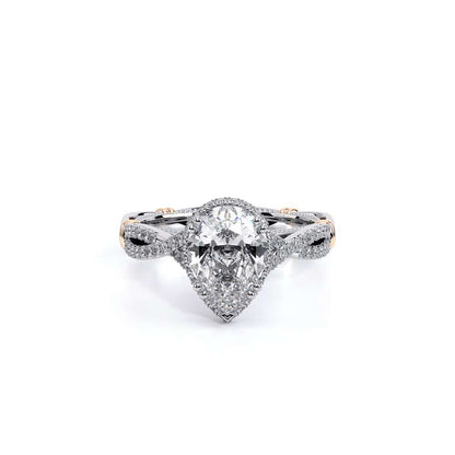 Verragio Halo Pear Engagement Ring