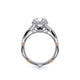 Verragio Halo Round Engagement Ring