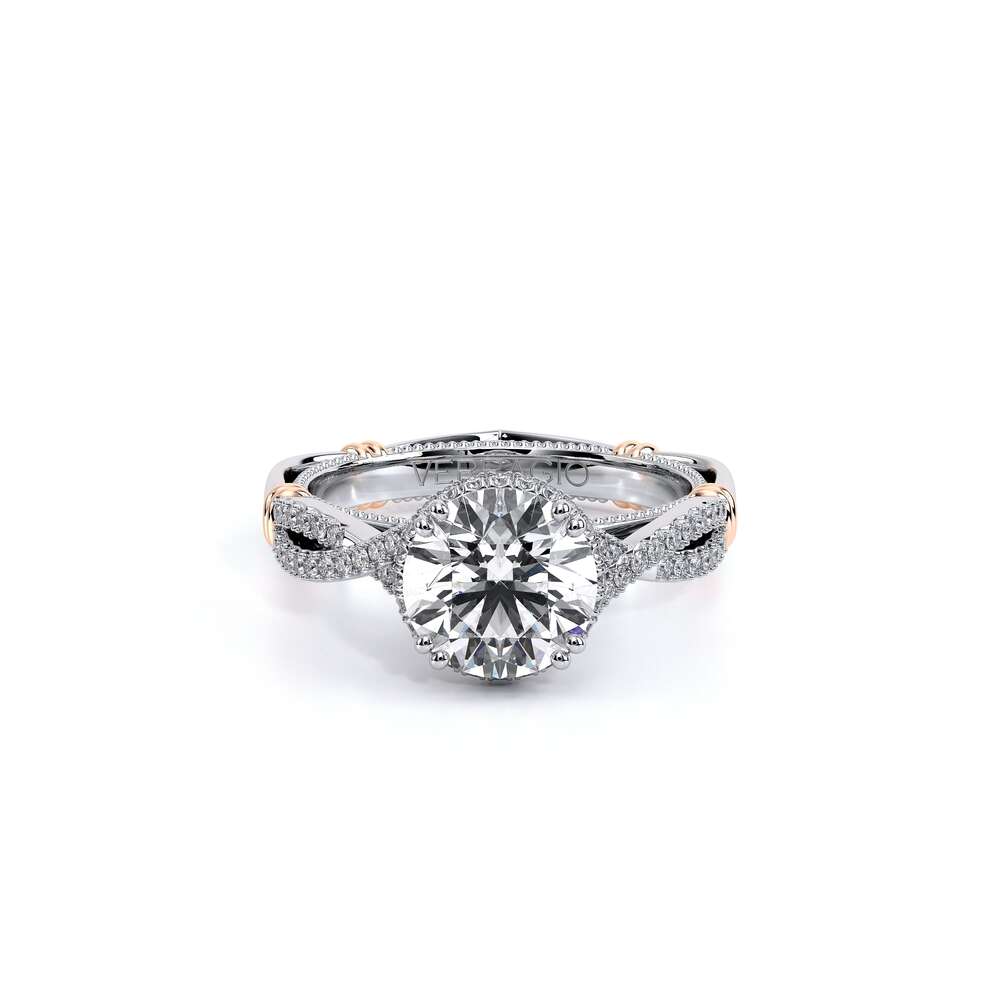 Verragio Halo Round Engagement Ring